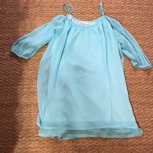 Aqua Dress (worn once)